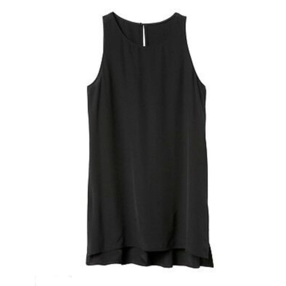NWOT Athleta Silk Side Slit CYA Tank in Black - Picture 6 of 6